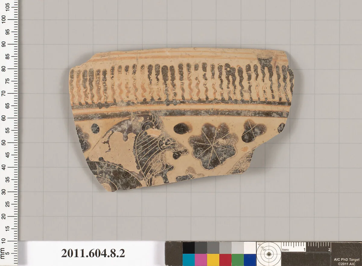 Terracotta fragment of an open shape — Unknown