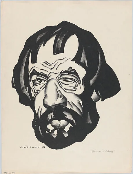 The Skeptic (Lithograph #3) — William Samuel Schwartz