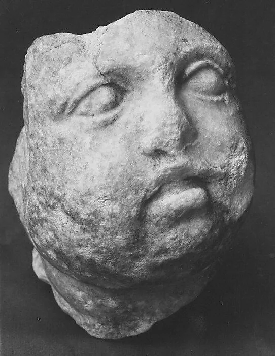 Marble head of a boy — Unknown