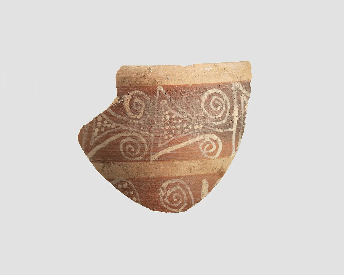 Vessel sherd — Unknown