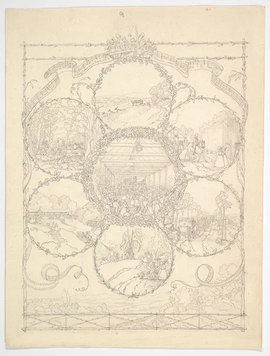 Design Illustrating an Excursion to the Countryside