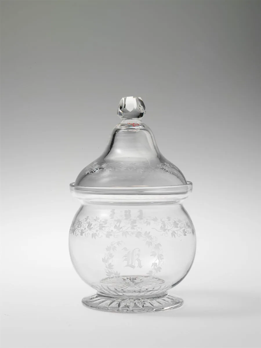 Sugar bowl — Boston & Sandwich Glass Company