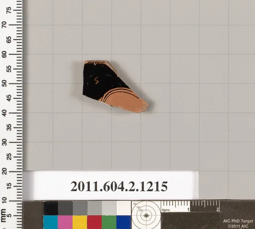 Terracotta fragment from a kantharos: head vase