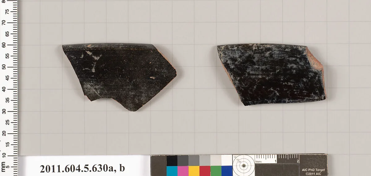 Terracotta rim fragments of kylikes (drinking cups) — Unknown