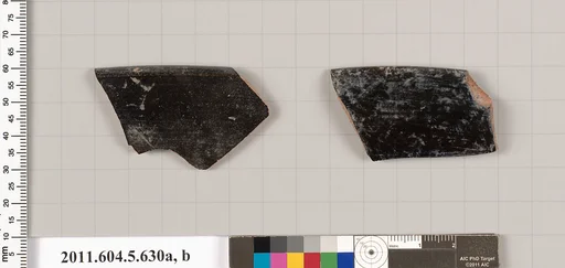 Terracotta rim fragments of kylikes (drinking cups)