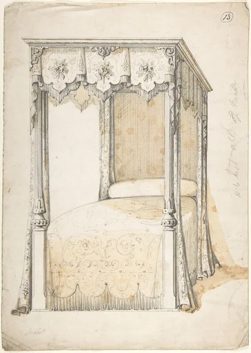 Design for a Bed and Canopy