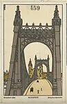 Budapest: Elizabeth Bridge (Elisabethbrücke) — Franz Kuhn|Wiener Werkstätte
