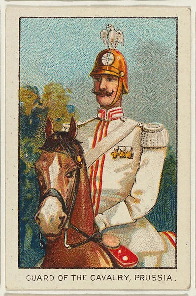Guard of the Cavalry, Prussia, from the Military series (T79) issued by the American Tobacco Company — American Tobacco Company