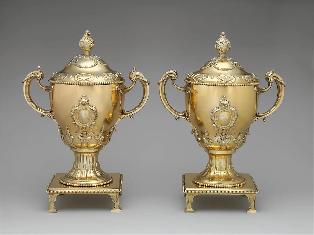 Cup with cover and stand (one of a pair) — John Parker|Edward Wakelin