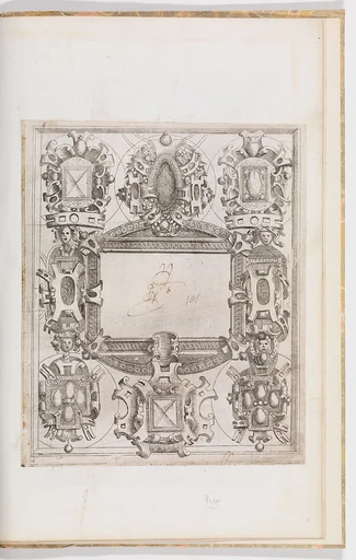 Rinceaux Panels, One Fontainebleau School Cartouche