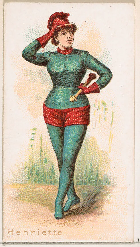 Henriette, from the Ballet Queens series (N182) issued by Wm. S. Kimball & Co. — William S. Kimball & Company