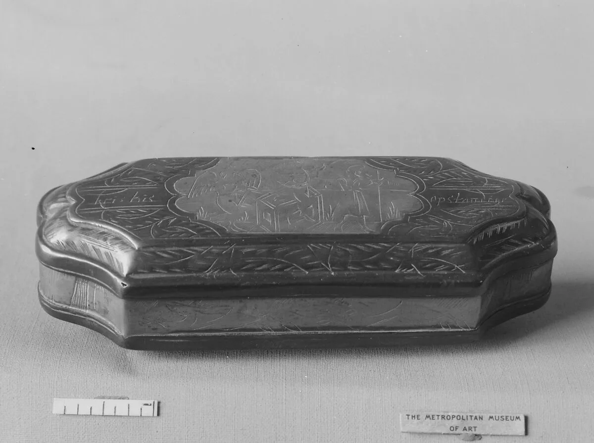 Tobacco box — Unknown