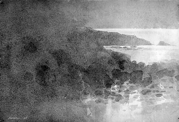 Monhegan Twilight I — Donald Holden