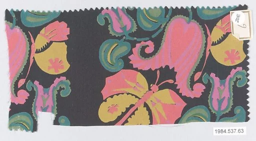 Textile sample, from the ¦Franko Prints¦ series