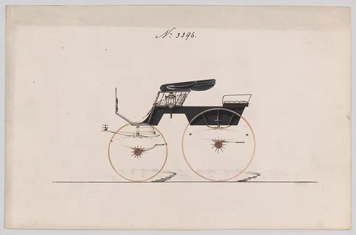 Design for Stanhope Phaeton, no. 3396