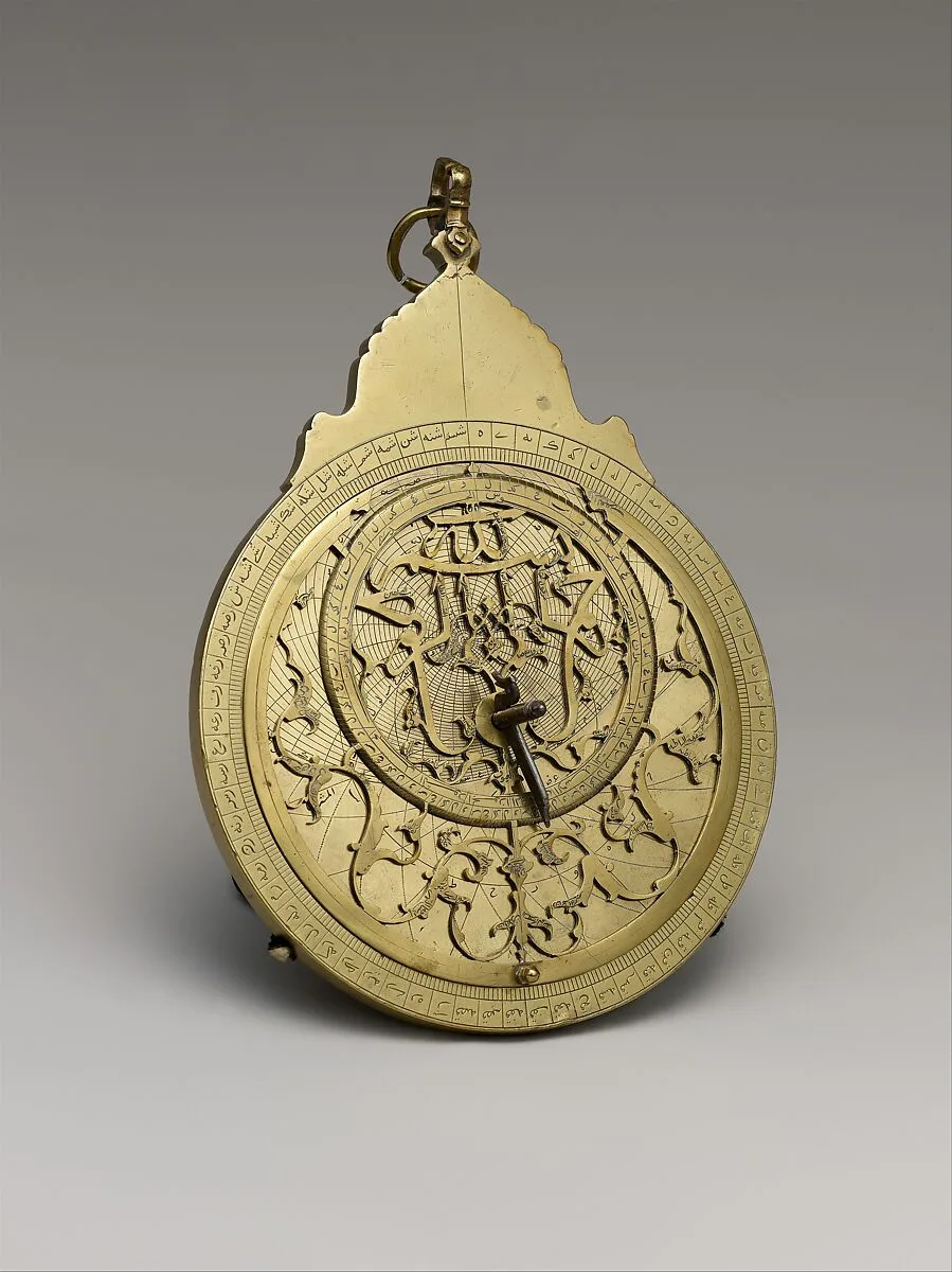 Planispheric Astrolabe — Muhammad Zaman al-Munajjim al-Asturlabi