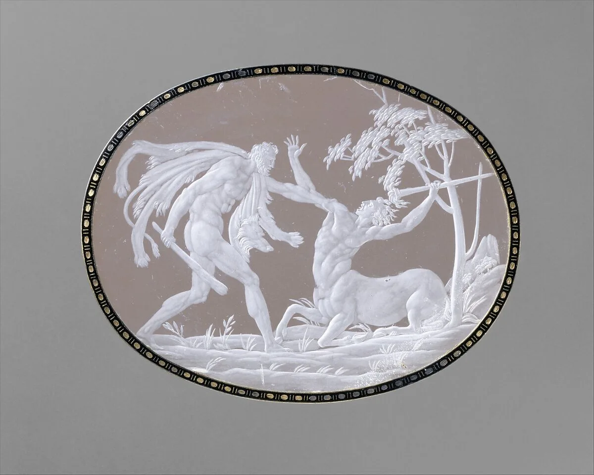 Hercules and Nessus — Annibale Fontana