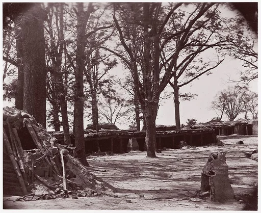 [Interior of Fort Stedman, in Front of Petersburg, Virginia]