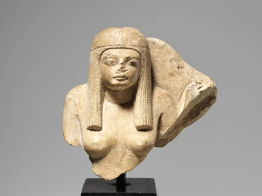 Upper Part of a of Woman from a Pair Statue