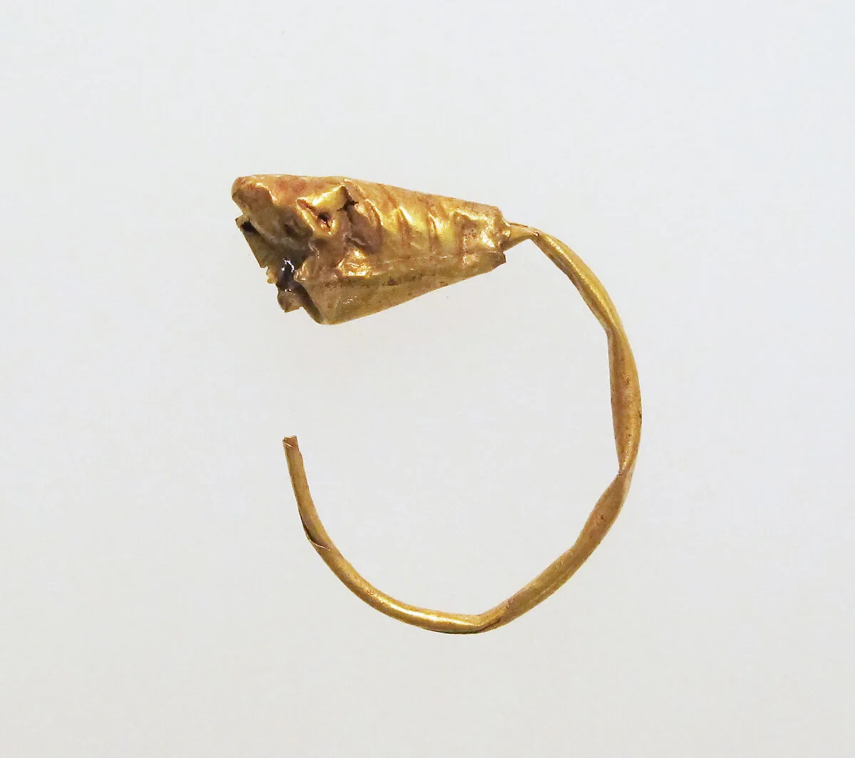 Gold earring — Unknown