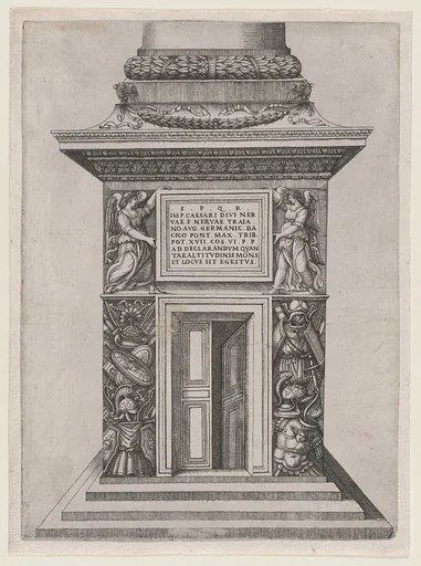 Speculum Romanae Magnificentiae: The Pediment Base of Trajan's Column
