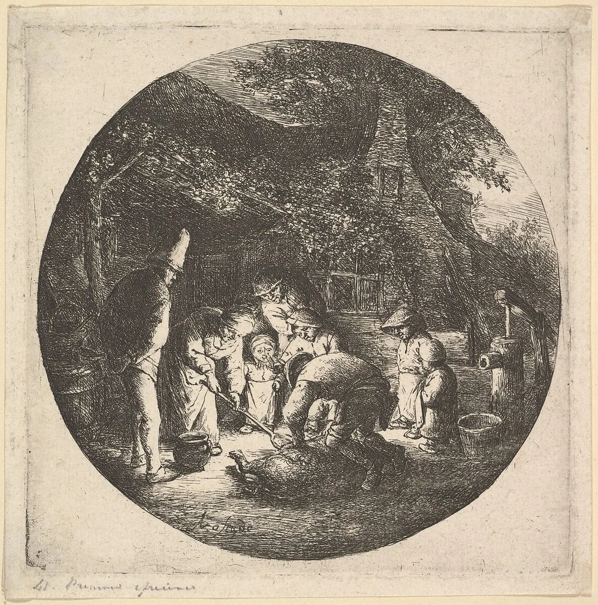 Pork Butcher — Adriaen van Ostade