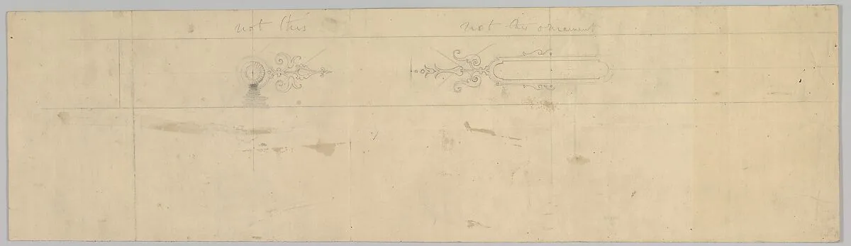 Ornament design — John Gregory Crace