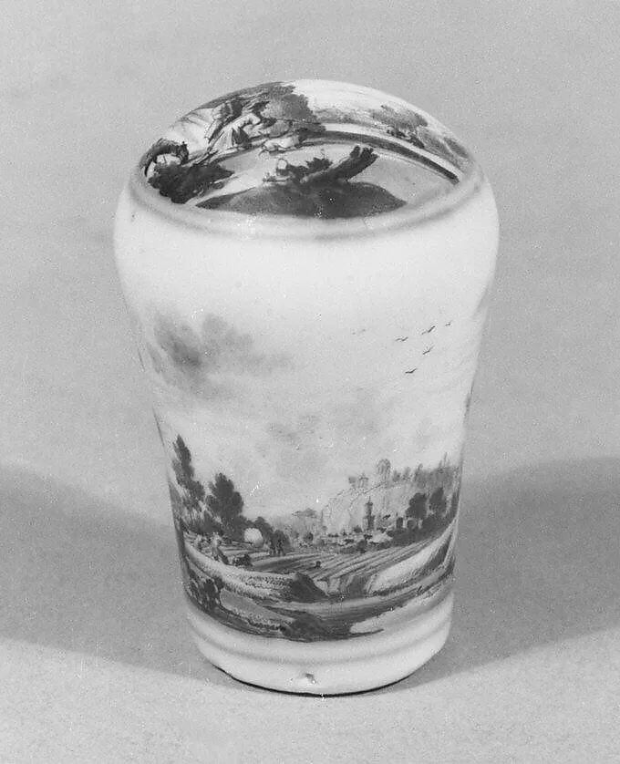 Cane handle — Meissen Manufactory