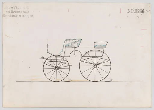 Design for T-Cart, no. 3266a