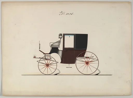 Design for Brougham, no. 3115