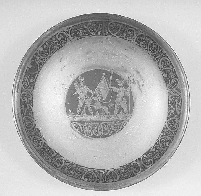 Saucers (set of six) (part of a set) — Unknown