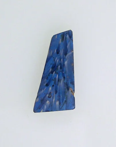 Glass mosaic fragment