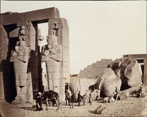 The Rameseum of El-Kurneh, Thebes