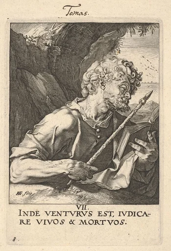 St. Thomas, from Christ, the Apostles and St. Paul with the Creed