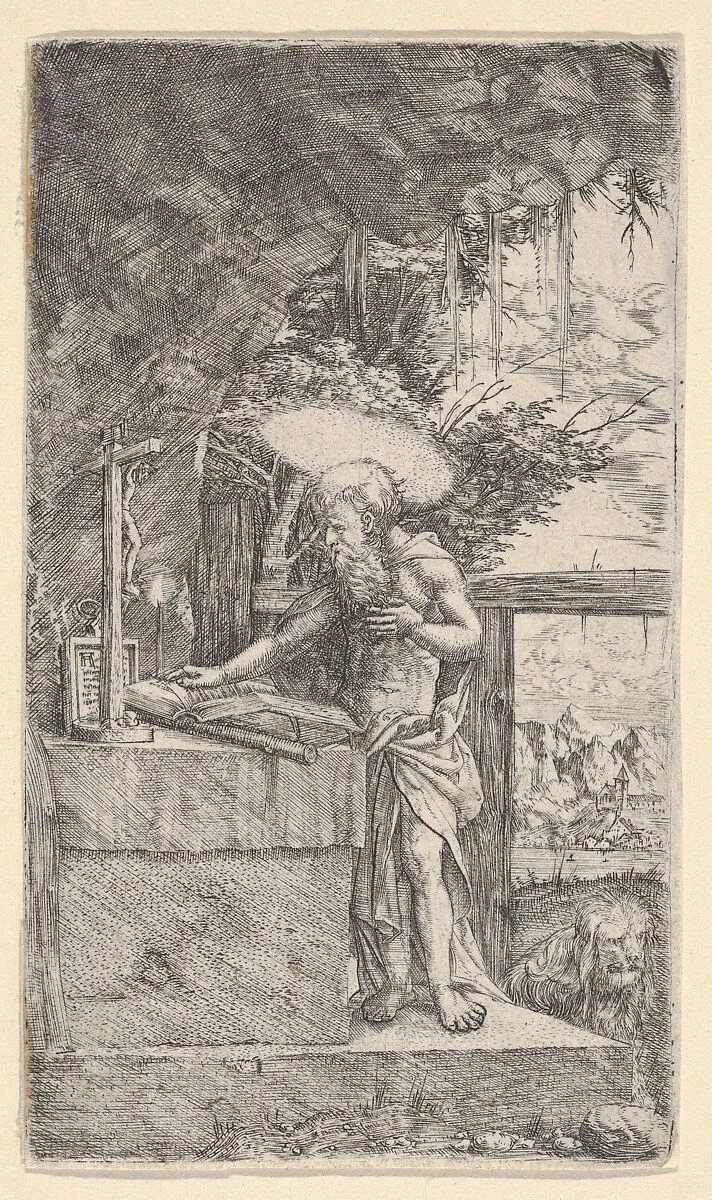 Saint Jerome Reading — Albrecht Altdorfer