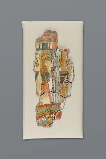 Three cartonnage fragments