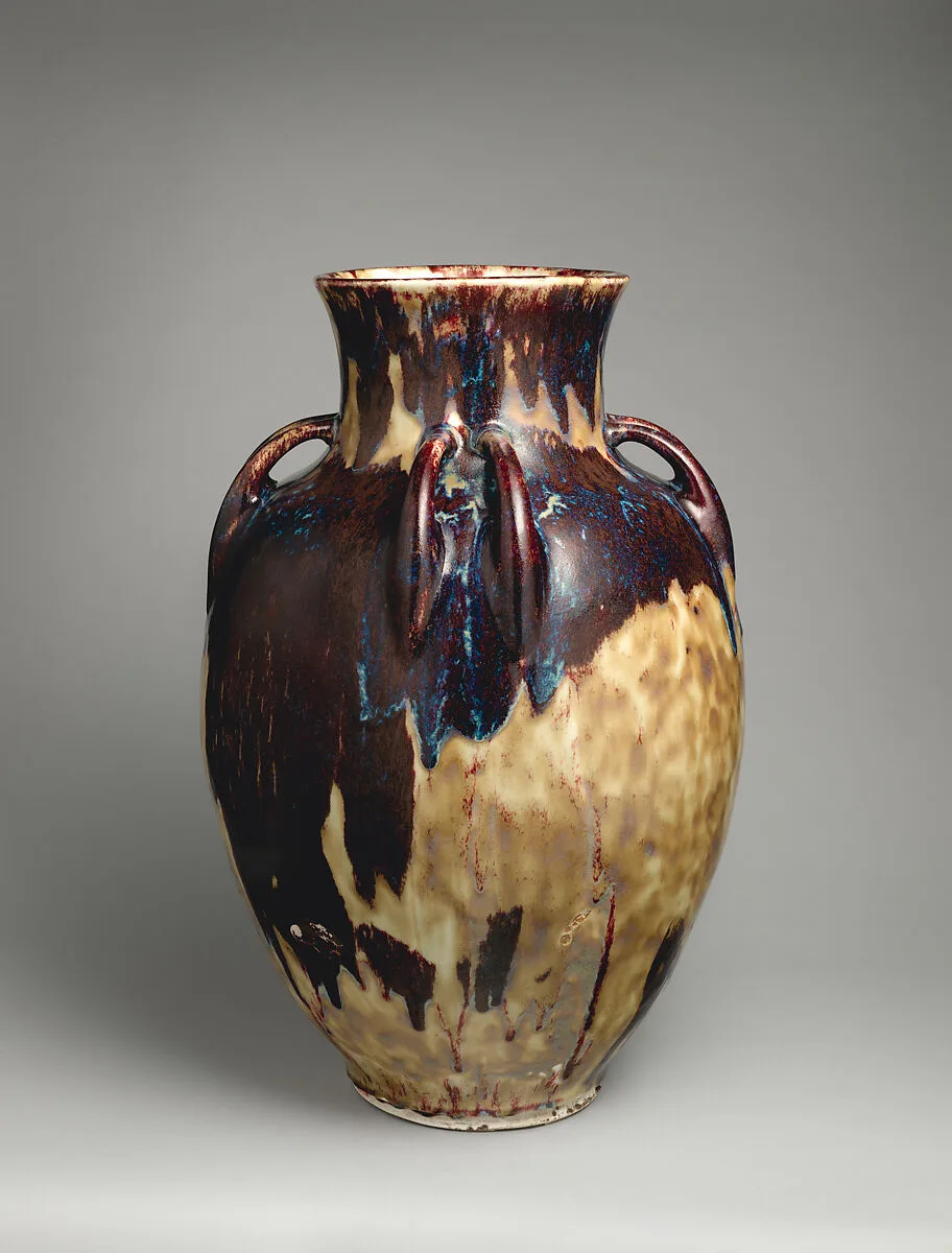 Monumental vase — Ernest Chaplet