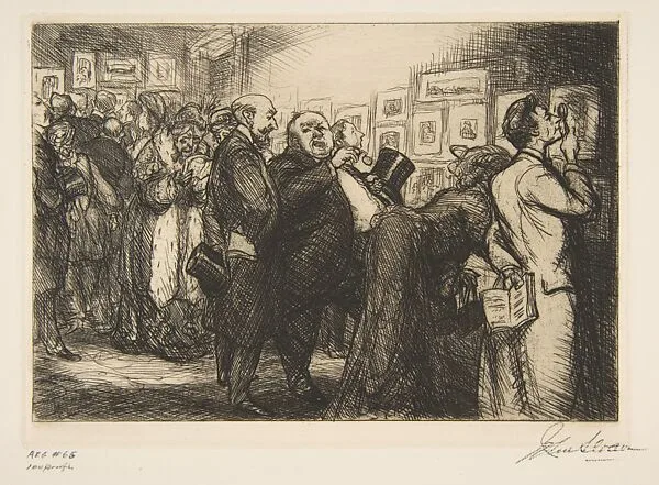 Connoisseurs of Prints, from "New York City Life" — John Sloan