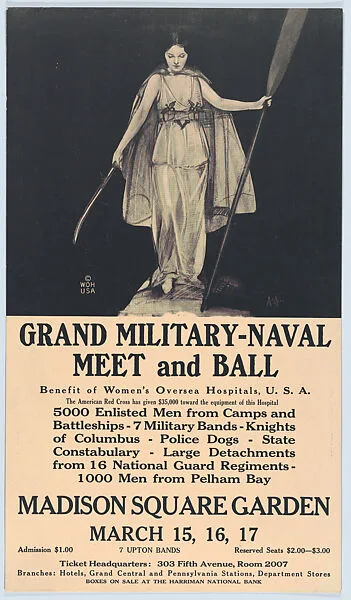 Grand military-naval meet and ball — Neysa McMein