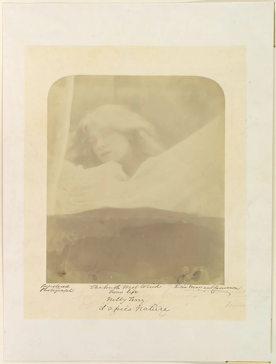 The South West Wind — Julia Margaret Cameron