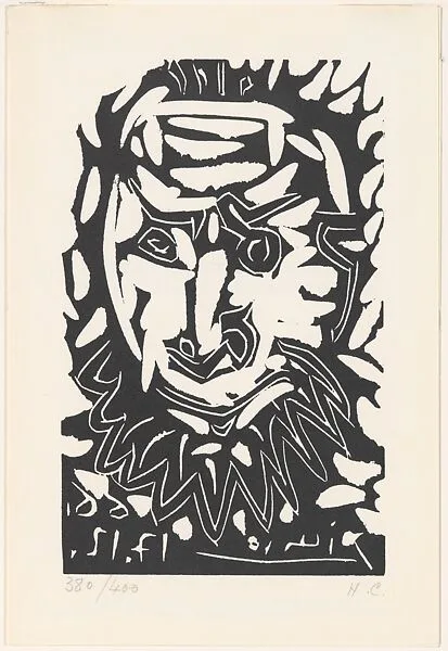 Head of a Bearded Man — Pablo Picasso|Hidalgo Arnéra|Galerie Madoura