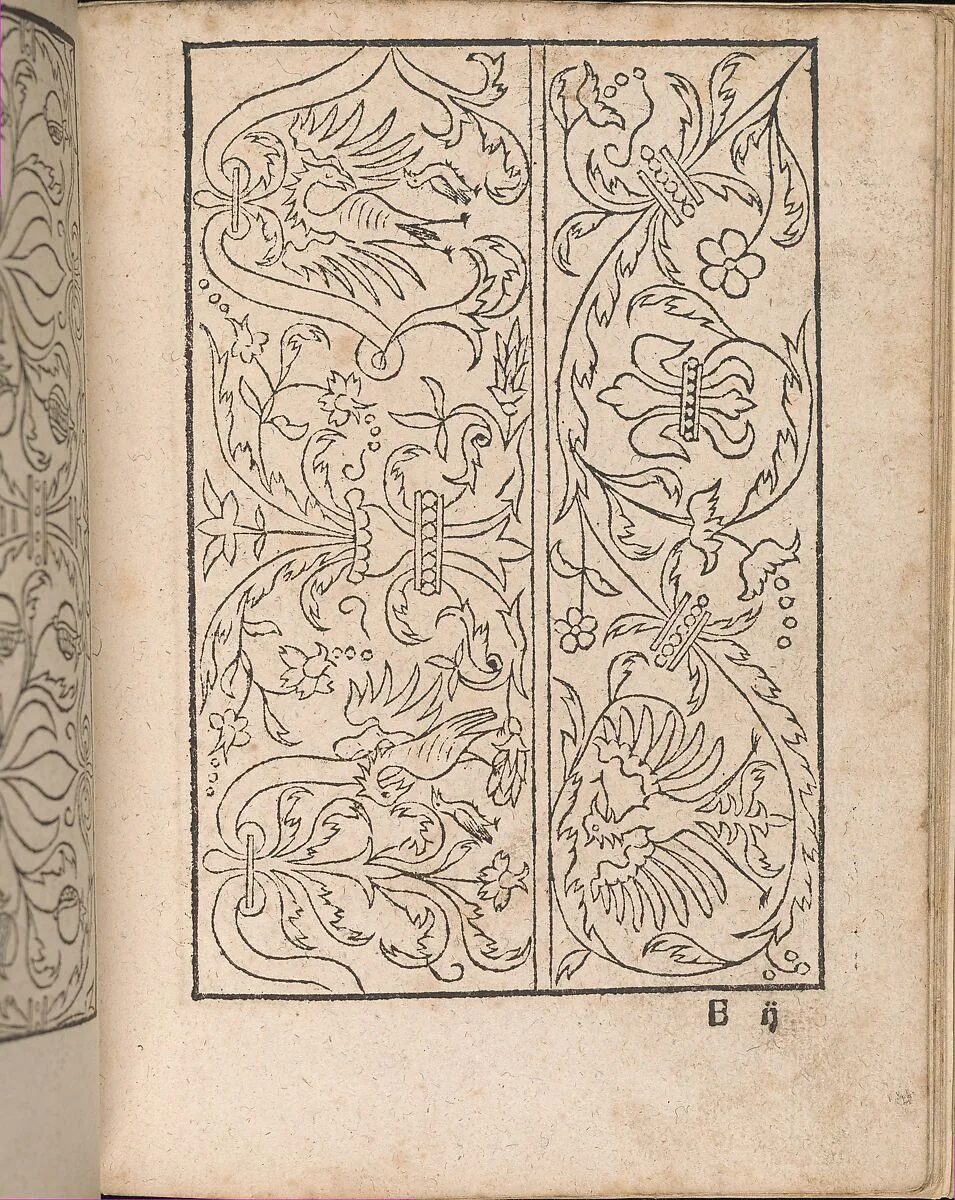 New Modelbüch allen Nägerin u. Sydenstickern (Page 18r) — Jacob Frölich|Hans Hoffman