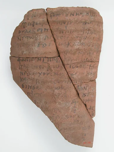 Ostrakon with a Letter to Elias