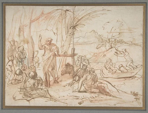 Saint John the Baptist Preaching.