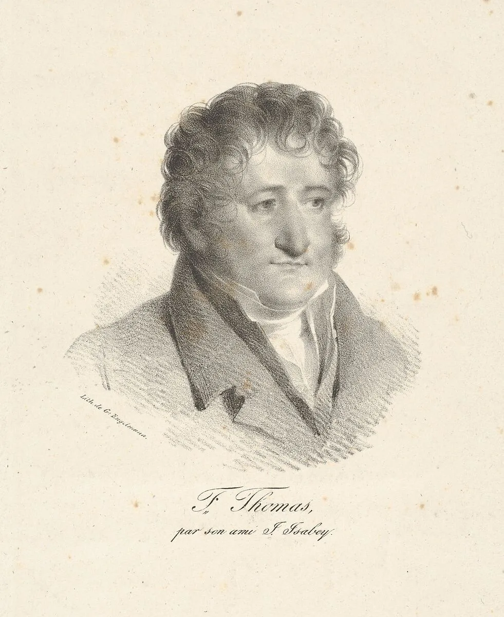 Portrait of F. Thomas — Jean-Baptiste Isabey|Graf and Engelmann