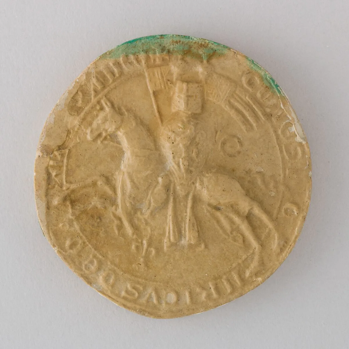Reproduction of the Seal of Heinrich Graf von Orlamünde, 1327 — Unknown
