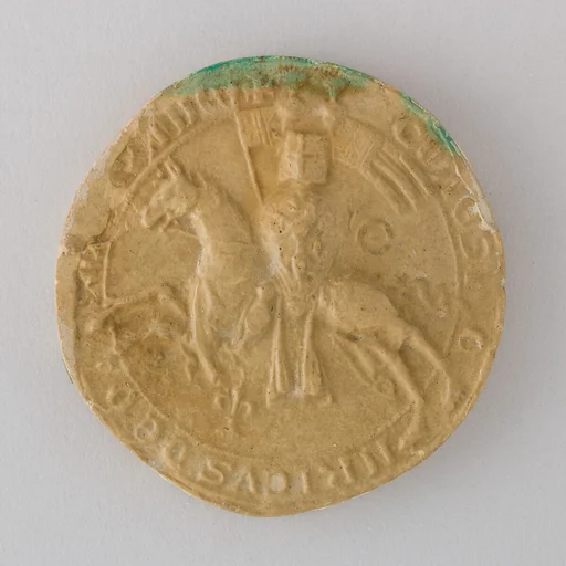 Reproduction of the Seal of Heinrich Graf von Orlamünde, 1327