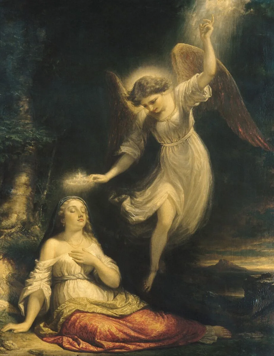Mercy's Dream — Daniel Huntington