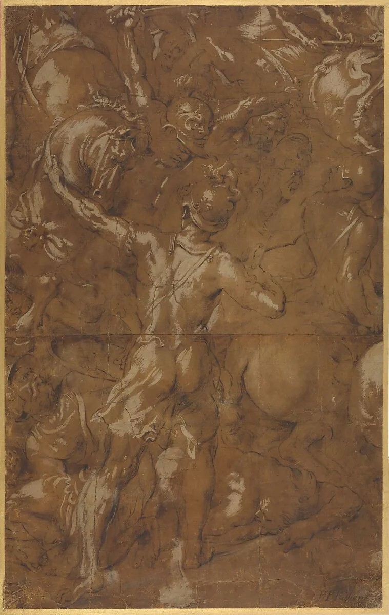 Battle Scene — Peter Paul Rubens