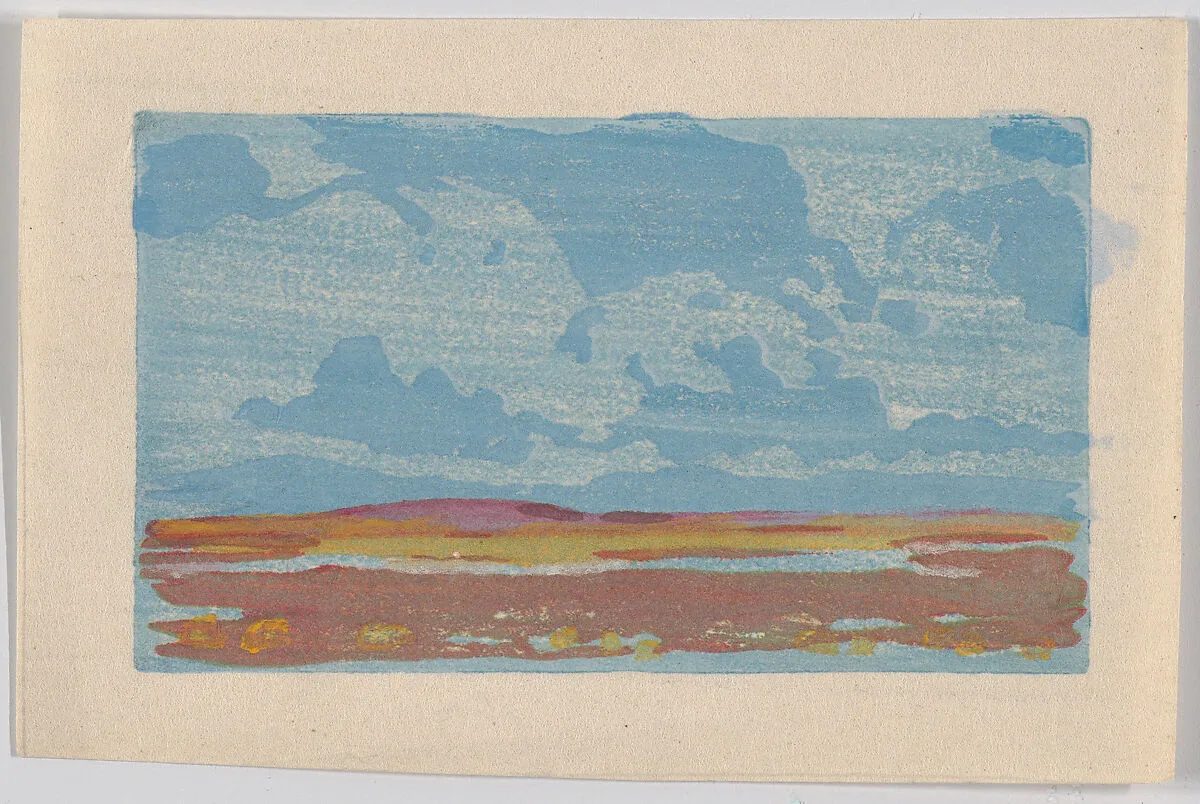 The Big Sky, or Marshes — Arthur Wesley Dow